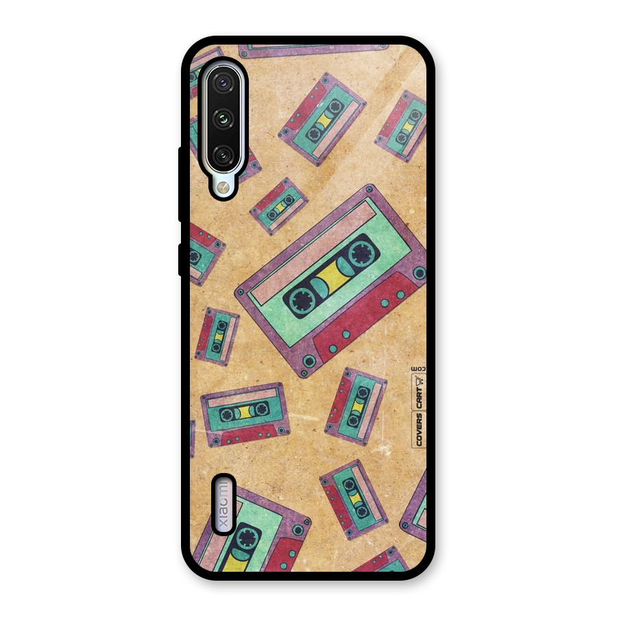 Ancient Cassettes Glass Back Case for Mi A3