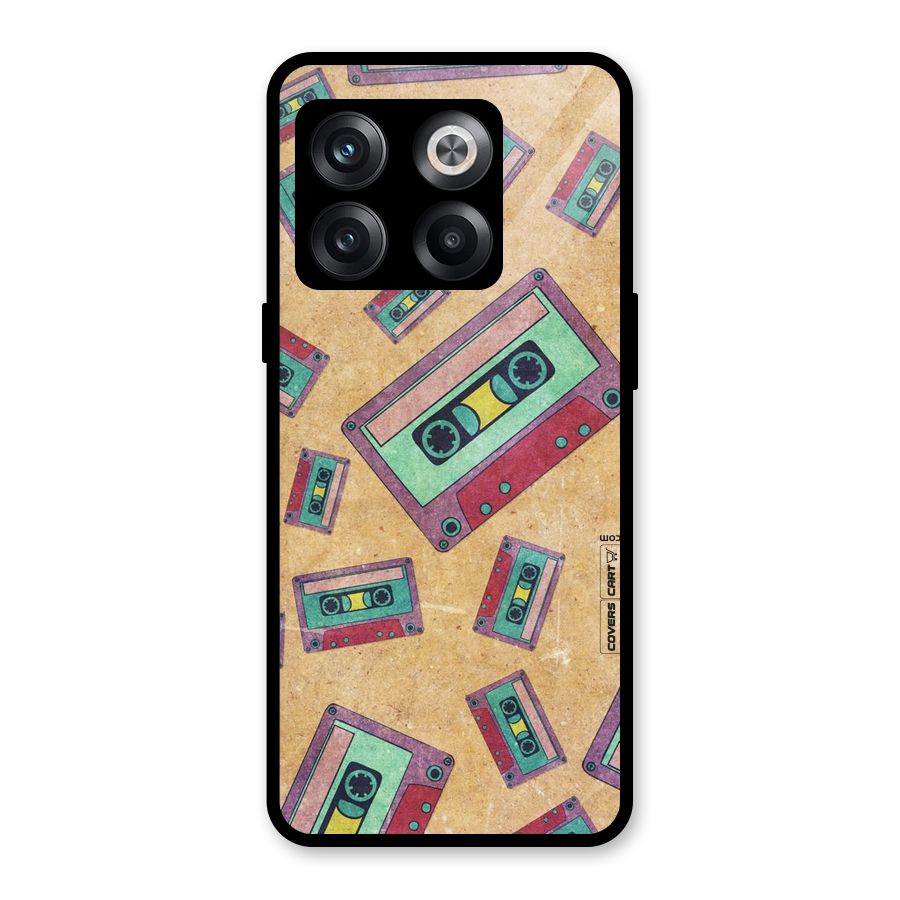 Ancient Cassettes Glass Back Case for OnePlus 10T