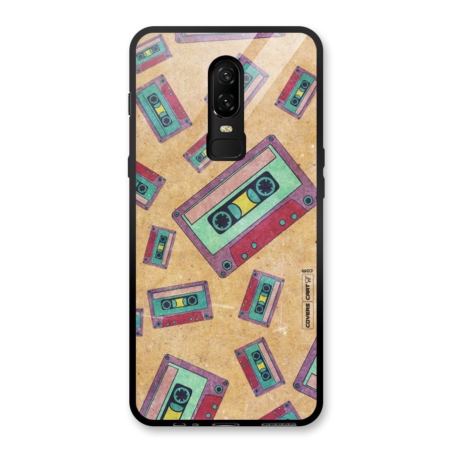 Ancient Cassettes Glass Back Case for OnePlus 6