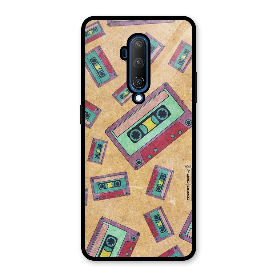 Ancient Cassettes Glass Back Case for OnePlus 7T Pro