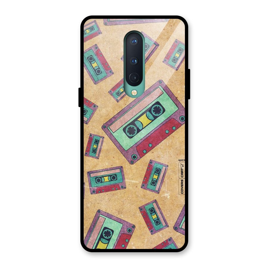 Ancient Cassettes Glass Back Case for OnePlus 8