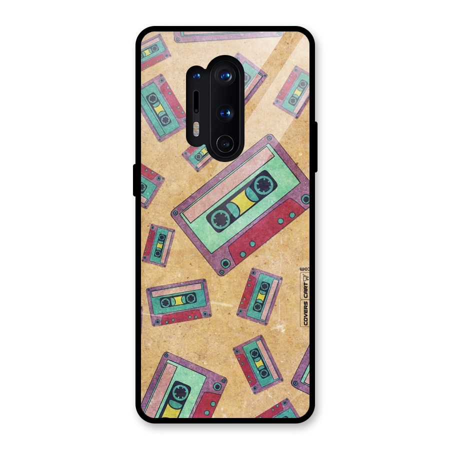Ancient Cassettes Glass Back Case for OnePlus 8 Pro