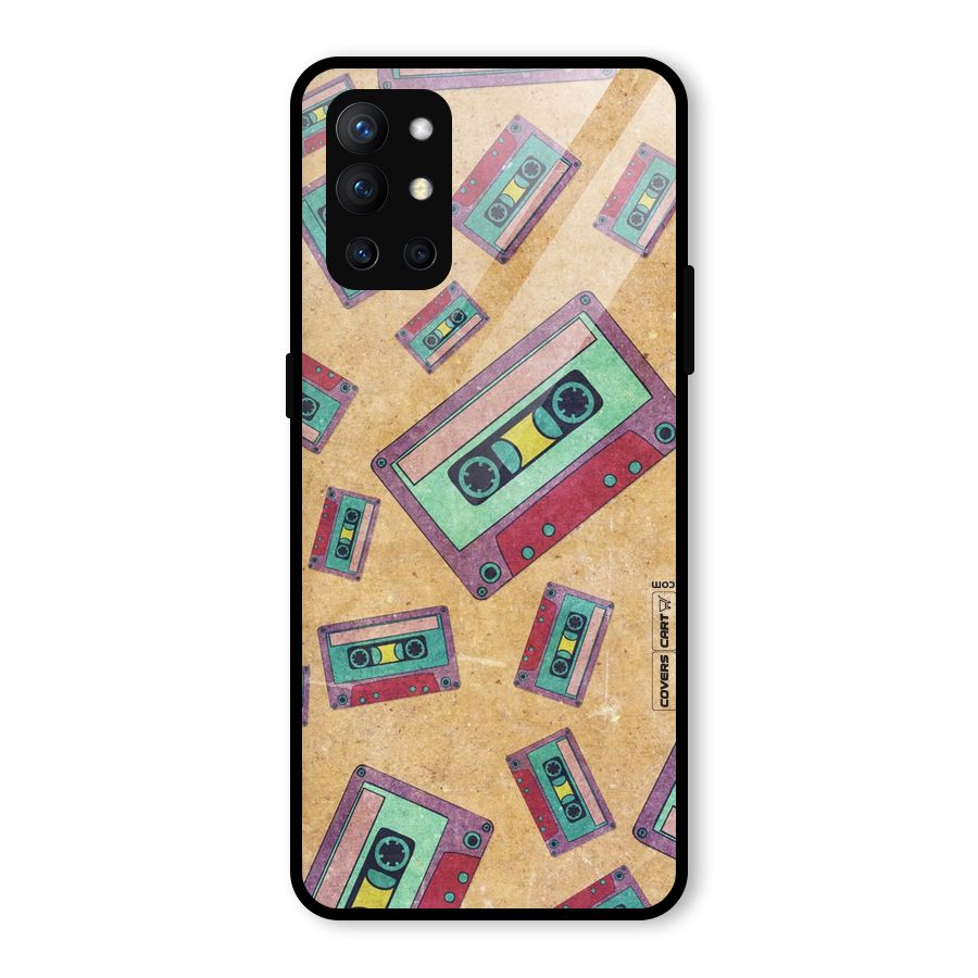Ancient Cassettes Glass Back Case for OnePlus 9R
