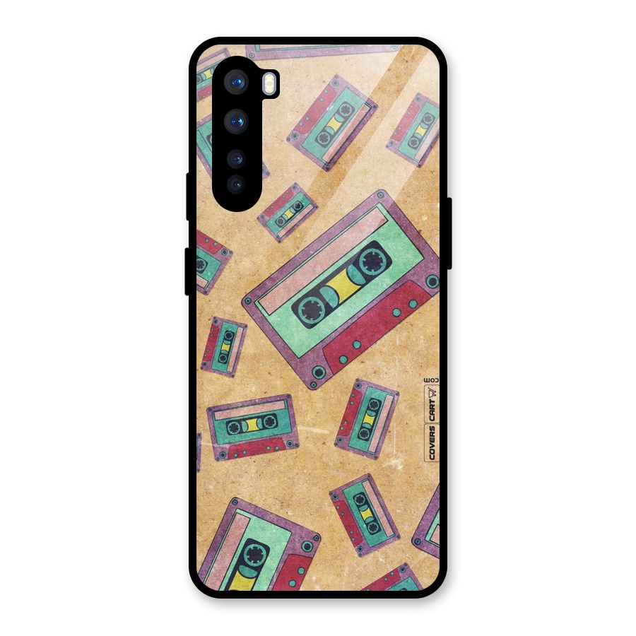 Ancient Cassettes Glass Back Case for OnePlus Nord