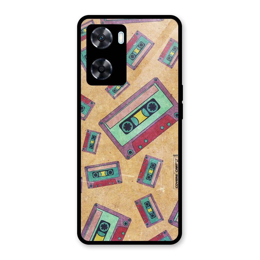Ancient Cassettes Glass Back Case for Oppo A77