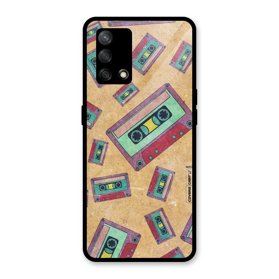 Ancient Cassettes Glass Back Case for Oppo F19