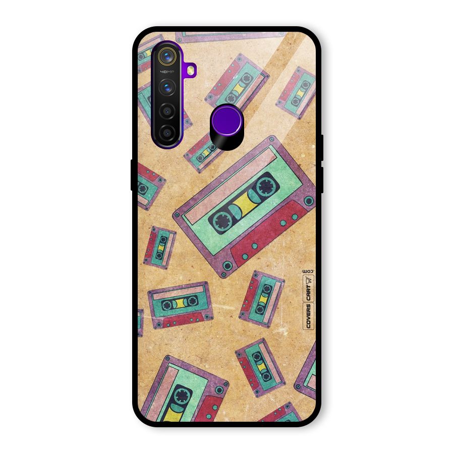 Ancient Cassettes Glass Back Case for Realme 5 Pro