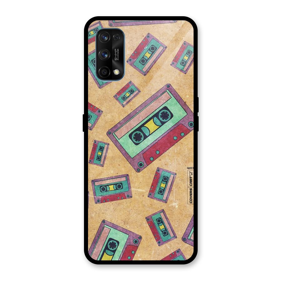 Ancient Cassettes Glass Back Case for Realme 7 Pro