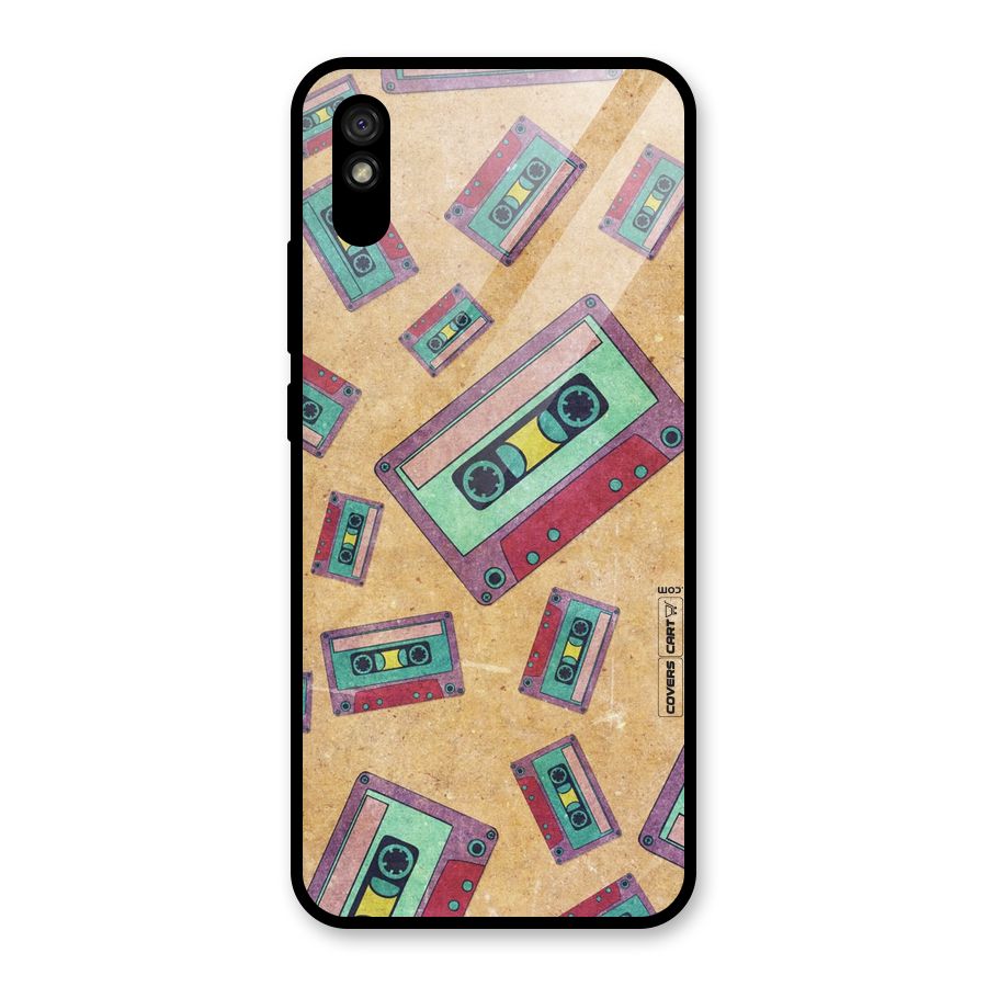 Ancient Cassettes Glass Back Case for Redmi 9i