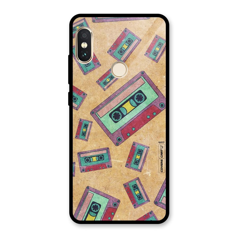 Ancient Cassettes Glass Back Case for Redmi Note 5 Pro