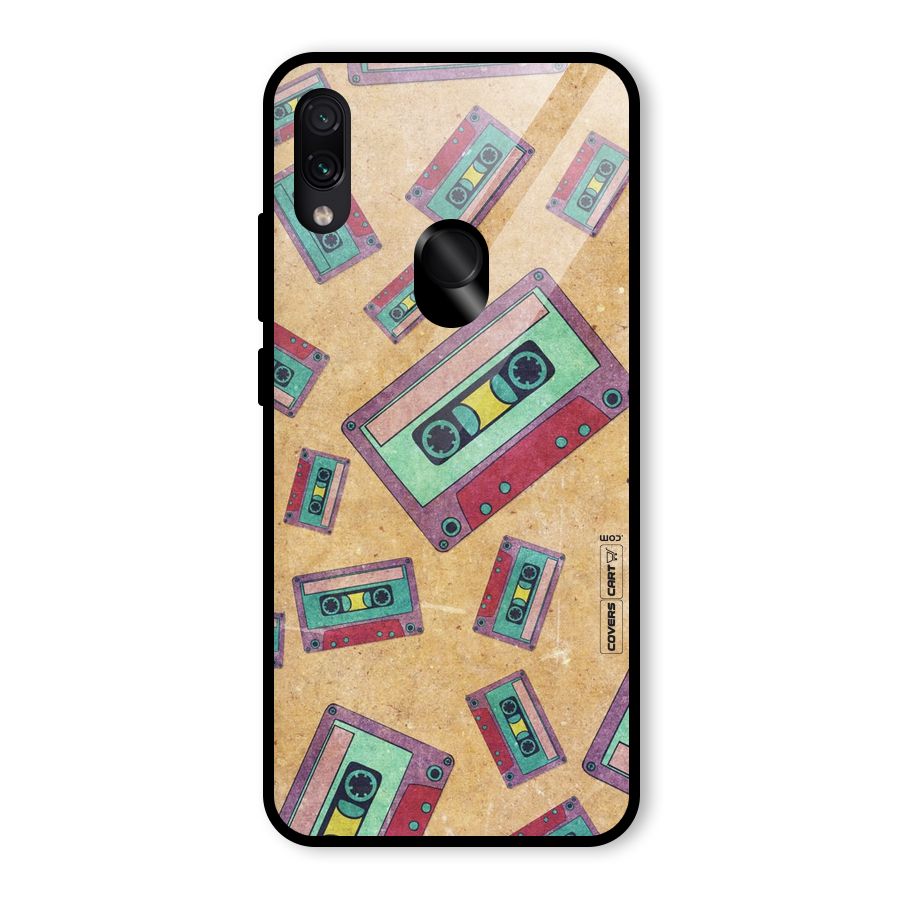 Ancient Cassettes Glass Back Case for Redmi Note 7 Pro
