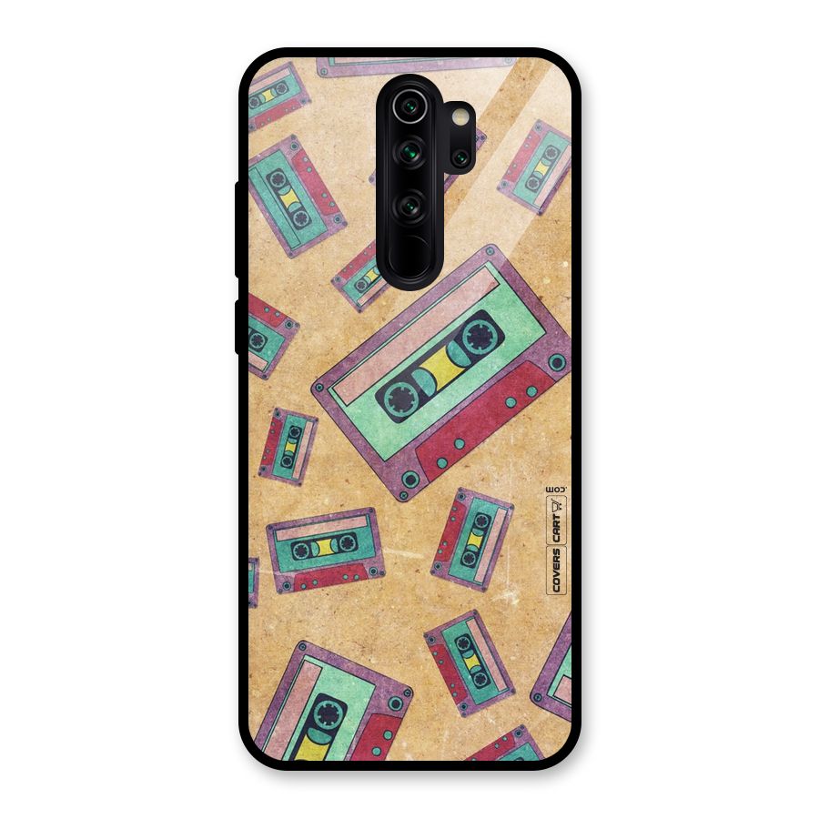 Ancient Cassettes Glass Back Case for Redmi Note 8 Pro