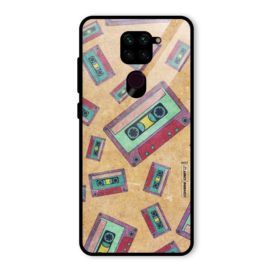 Ancient Cassettes Glass Back Case for Redmi Note 9