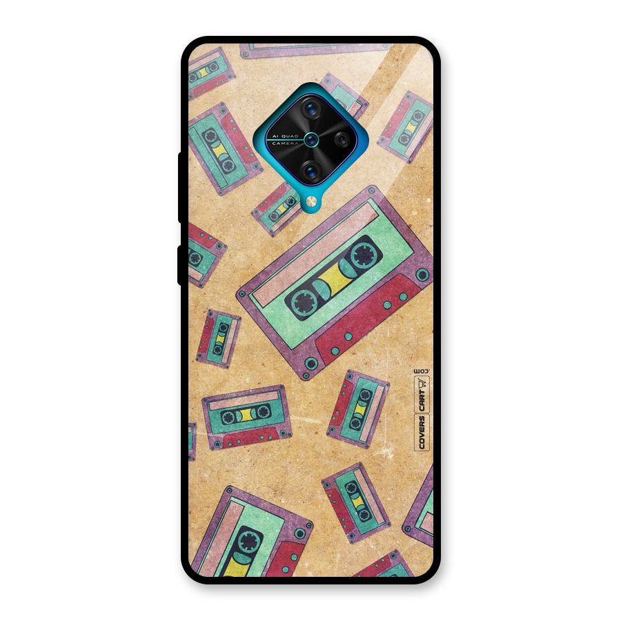 Ancient Cassettes Glass Back Case for Vivo S1 Pro