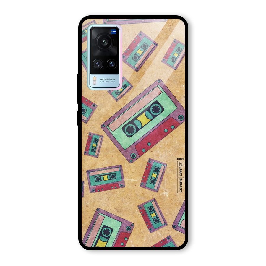 Ancient Cassettes Glass Back Case for Vivo X60