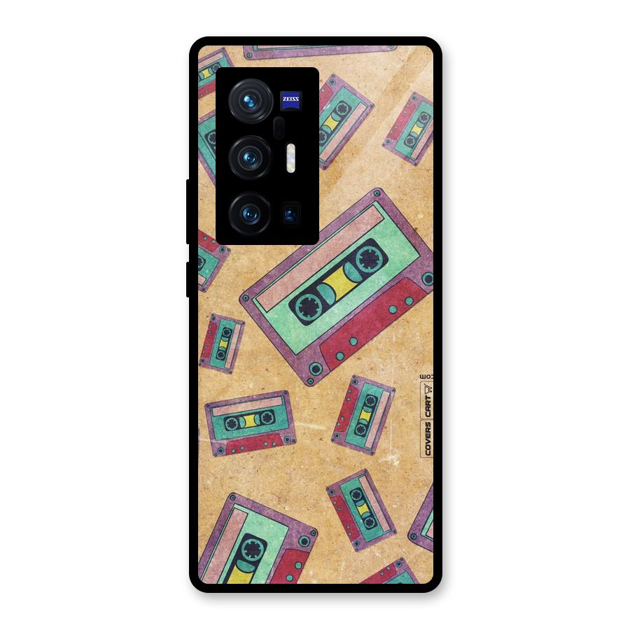 Ancient Cassettes Glass Back Case for Vivo X70 Pro Plus