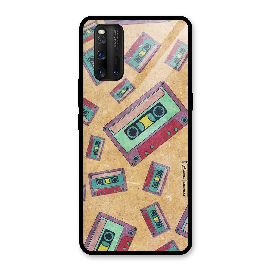 Ancient Cassettes Glass Back Case for Vivo iQOO 3