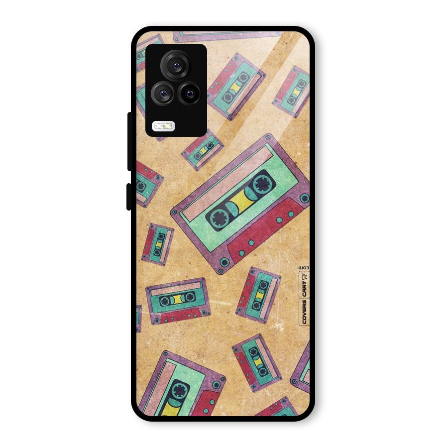 Ancient Cassettes Glass Back Case for Vivo iQOO 7 Legend 5G