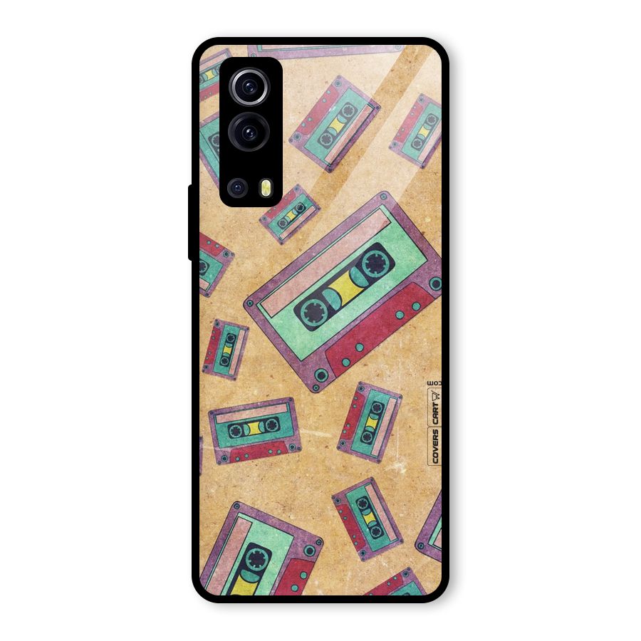 Ancient Cassettes Glass Back Case for Vivo iQOO Z3