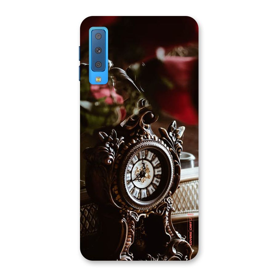 Ancient Clock Back Case for Galaxy A7 (2018)