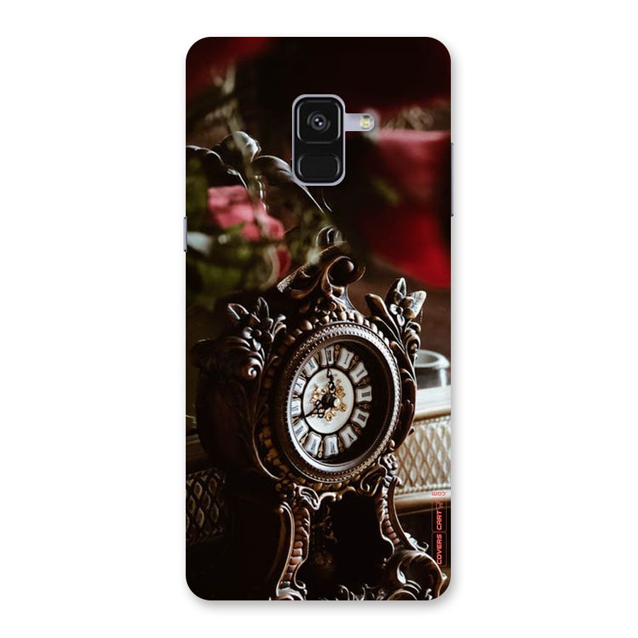 Ancient Clock Back Case for Galaxy A8 Plus