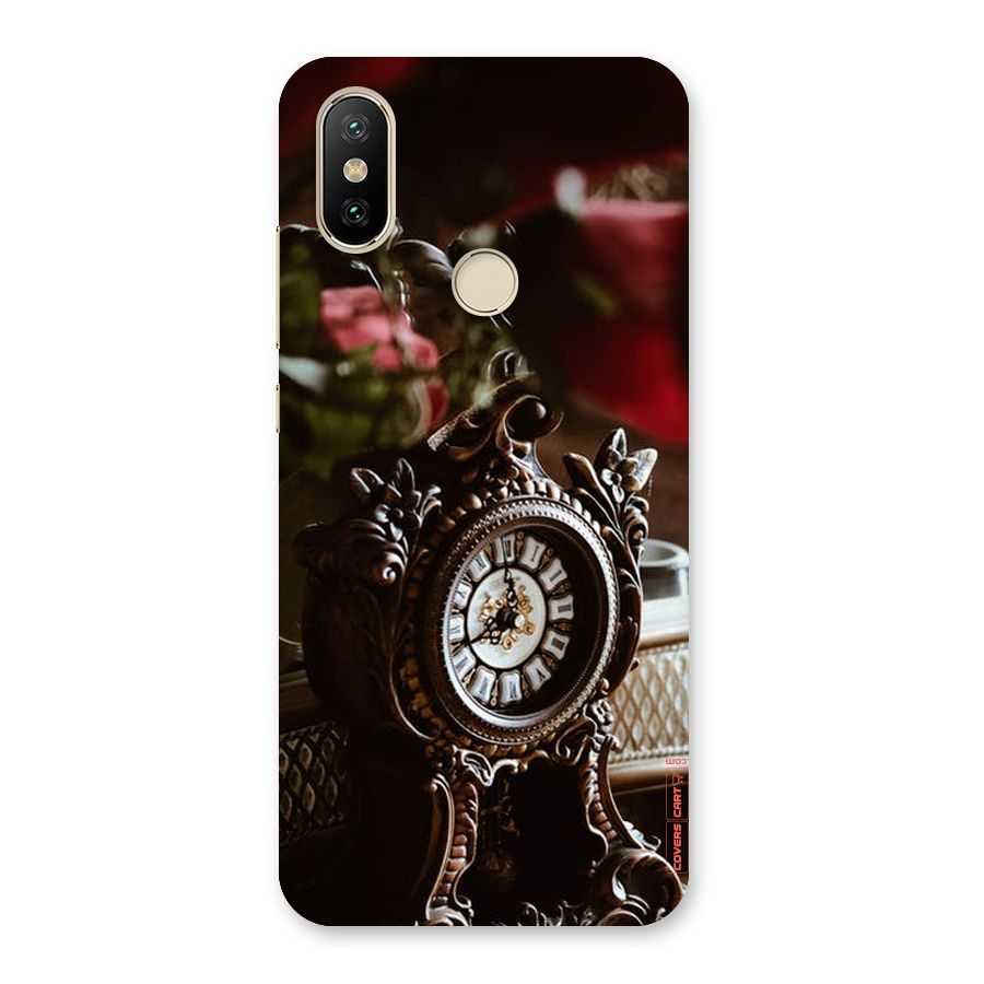 Ancient Clock Back Case for Mi A2