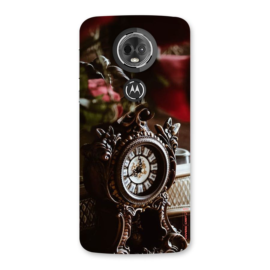 Ancient Clock Back Case for Moto E5 Plus