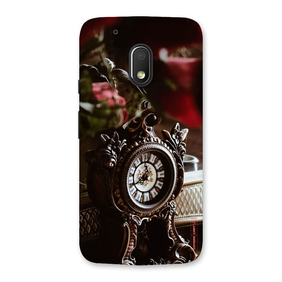 Ancient Clock Back Case for Moto G4 Play