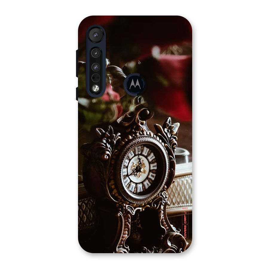 Ancient Clock Back Case for Motorola One Macro