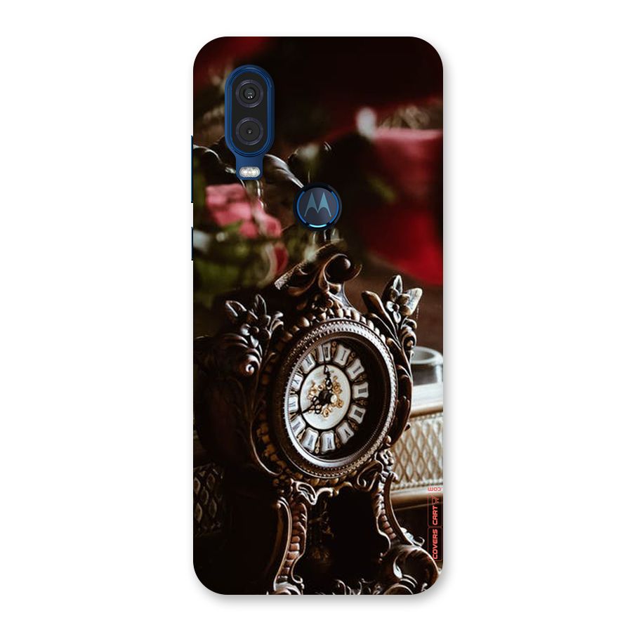 Ancient Clock Back Case for Motorola One Vision