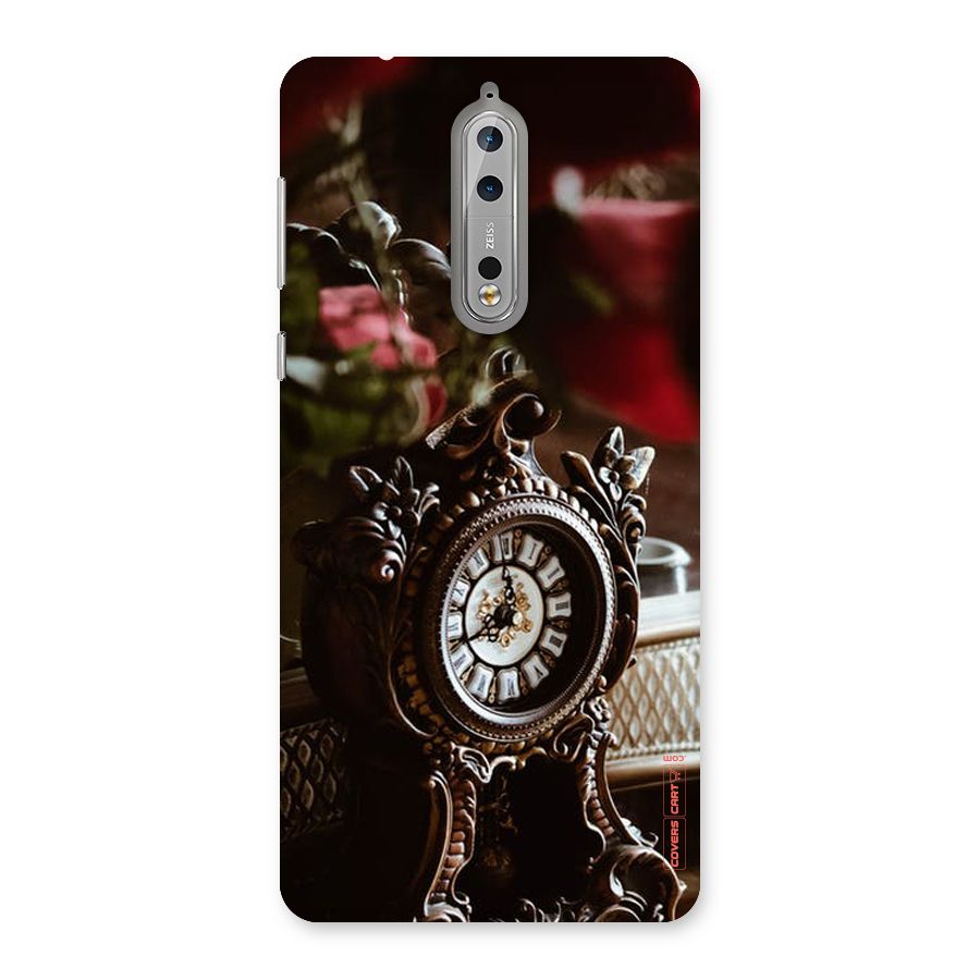 Ancient Clock Back Case for Nokia 8