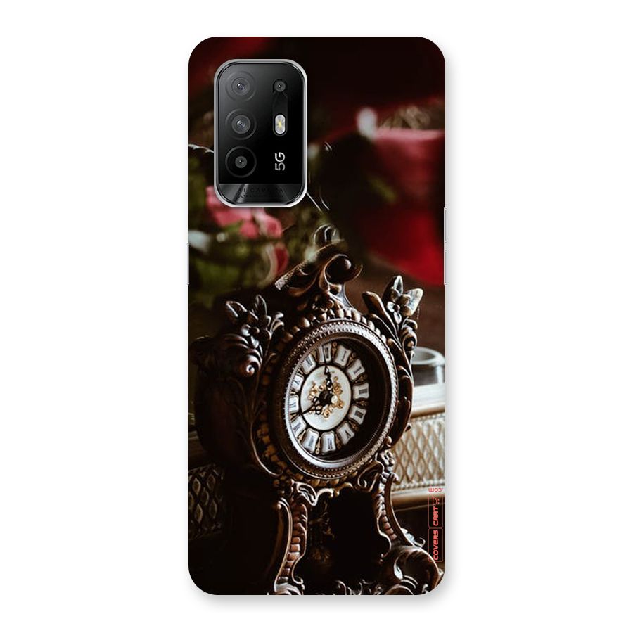 Ancient Clock Back Case for Oppo F19 Pro Plus 5G