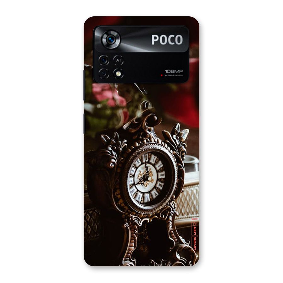Ancient Clock Back Case for Poco X4 Pro 5G