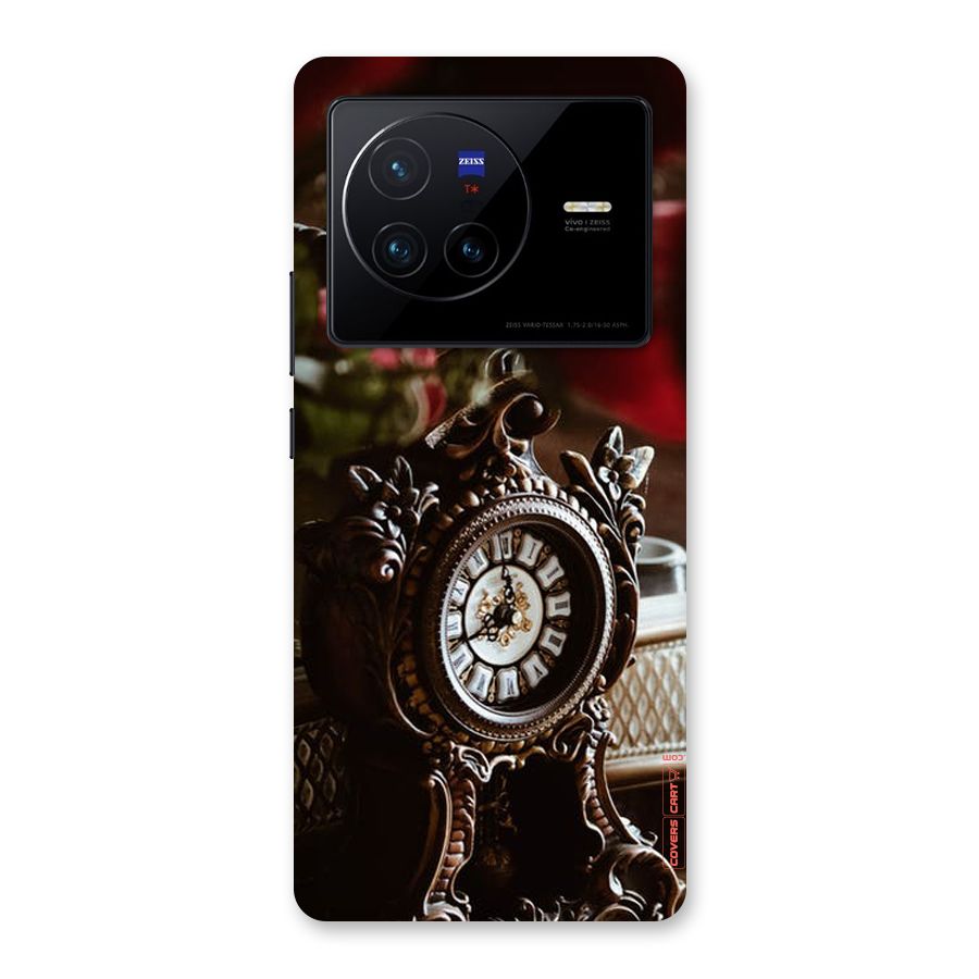 Ancient Clock Back Case for Vivo X80