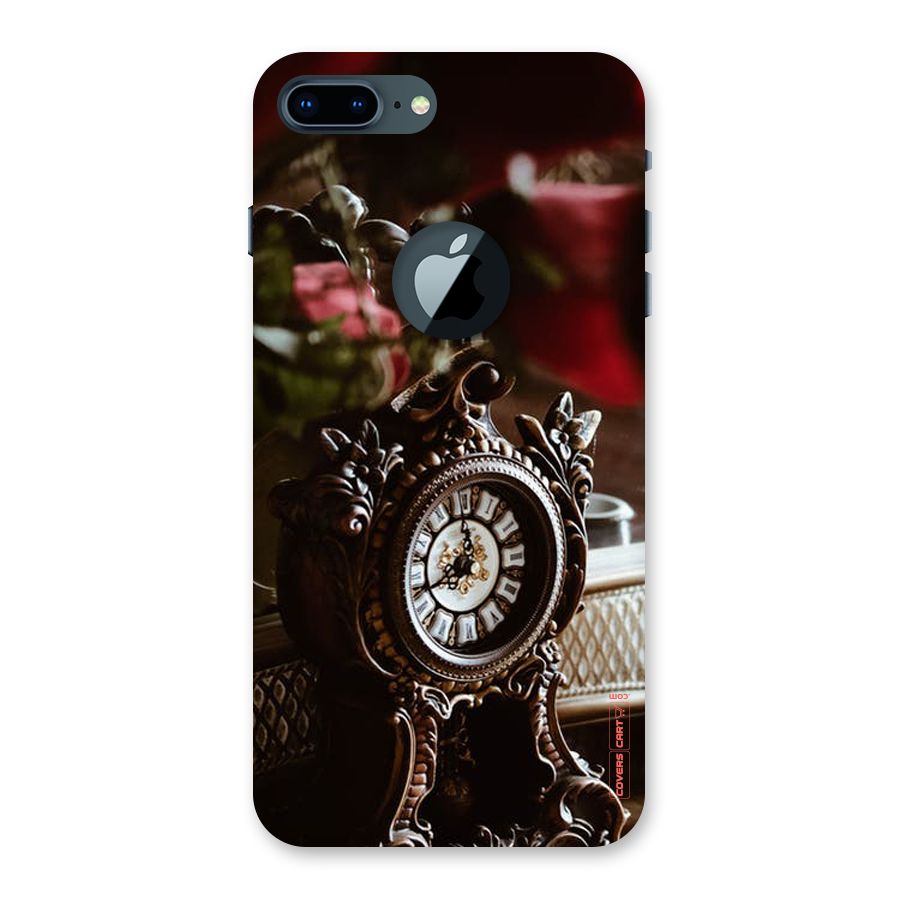 Ancient Clock Back Case for iPhone 7 Plus Logo Cut