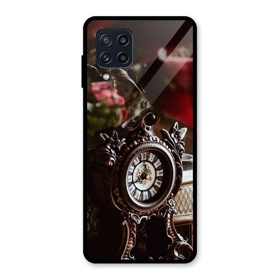 Ancient Clock Glass Back Case for Galaxy M32