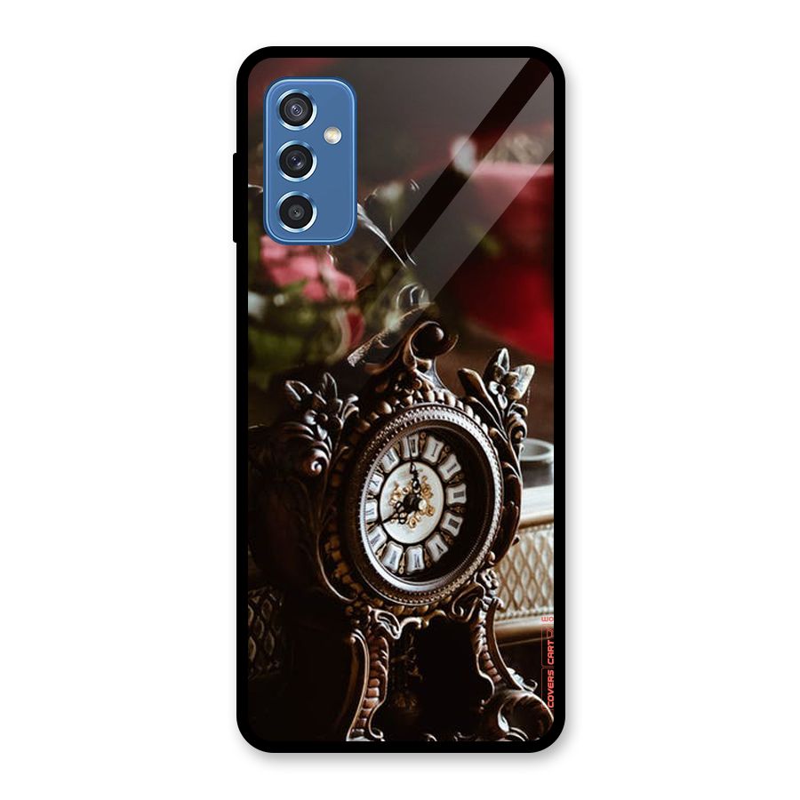 Ancient Clock Glass Back Case for Galaxy M52 5G