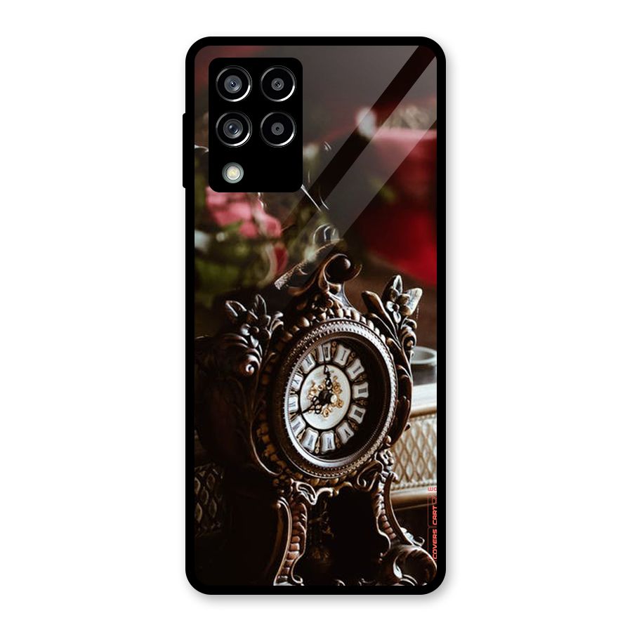 Ancient Clock Glass Back Case for Galaxy M53 5G