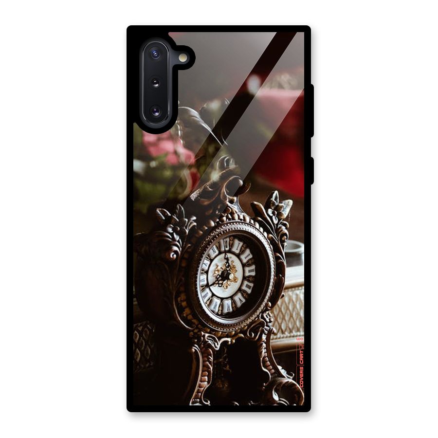 Ancient Clock Glass Back Case for Galaxy Note 10