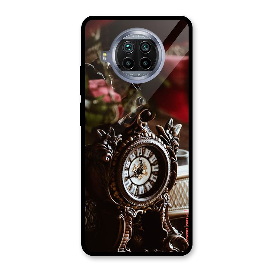 Ancient Clock Glass Back Case for Mi 10i