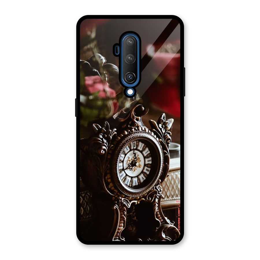 Ancient Clock Glass Back Case for OnePlus 7T Pro