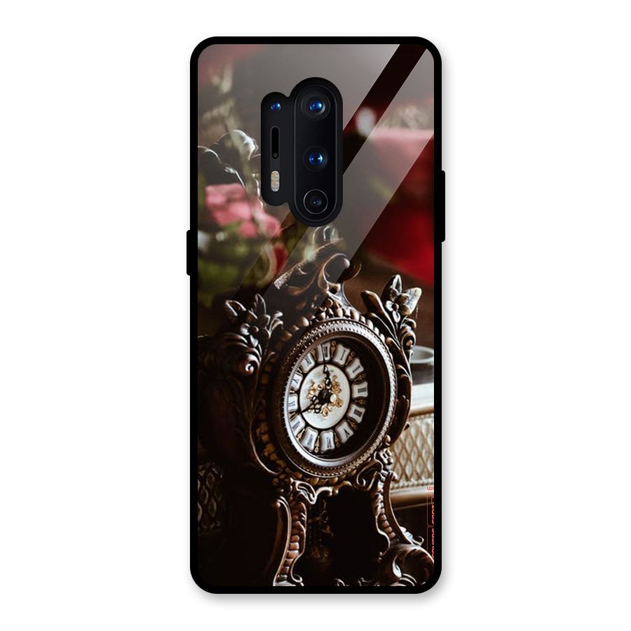 Ancient Clock Glass Back Case for OnePlus 8 Pro