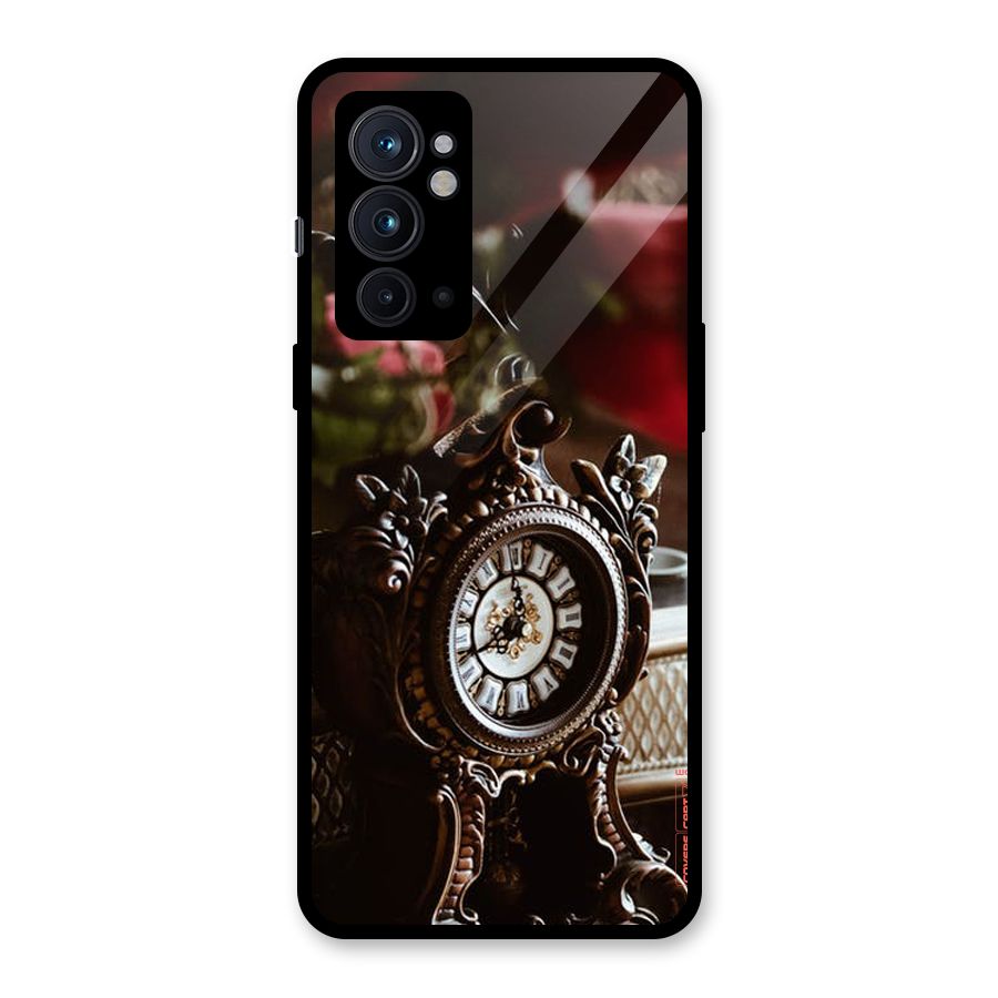 Ancient Clock Glass Back Case for OnePlus 9RT 5G