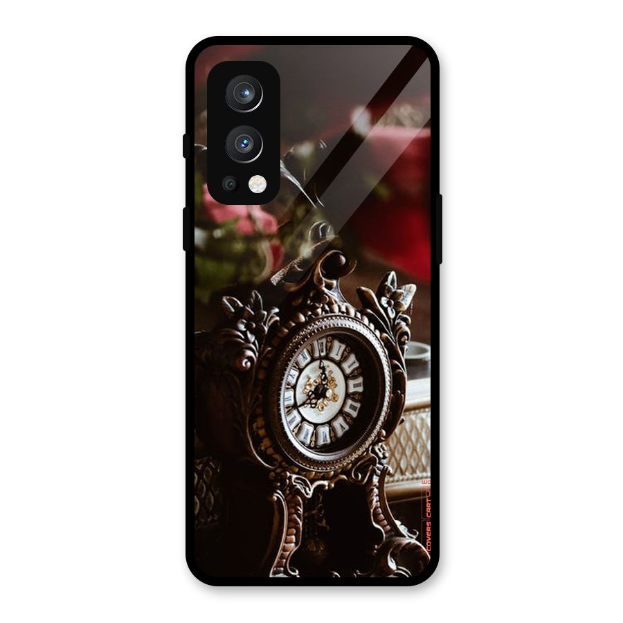 Ancient Clock Glass Back Case for OnePlus Nord 2 5G