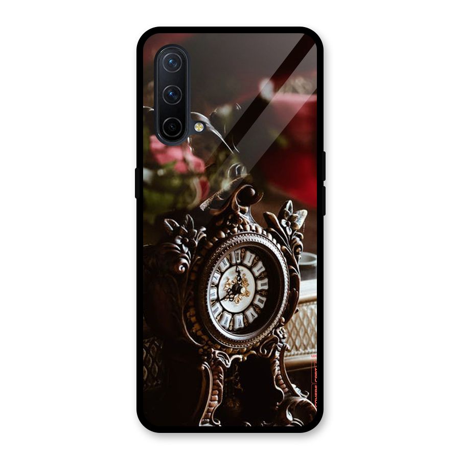 Ancient Clock Glass Back Case for OnePlus Nord CE 5G