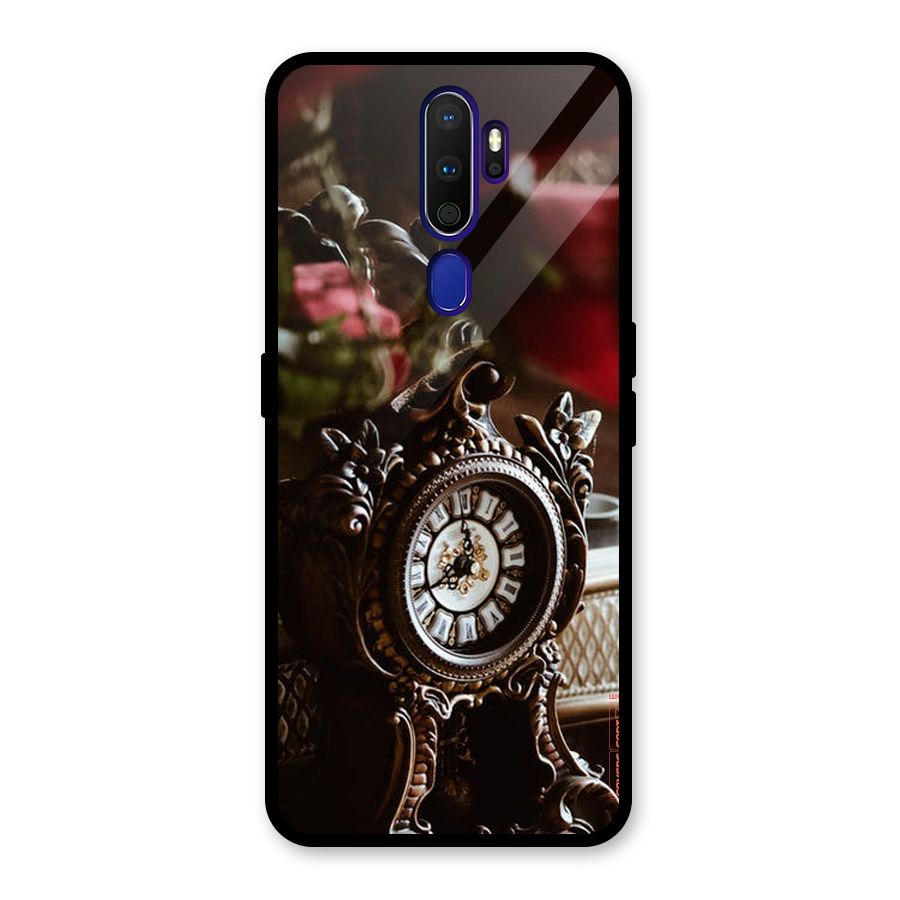 Ancient Clock Glass Back Case for Oppo A9 (2020)