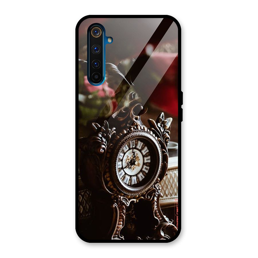 Ancient Clock Glass Back Case for Realme 6 Pro