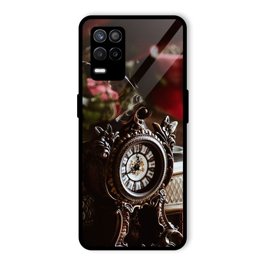 Ancient Clock Glass Back Case for Realme 8 5G