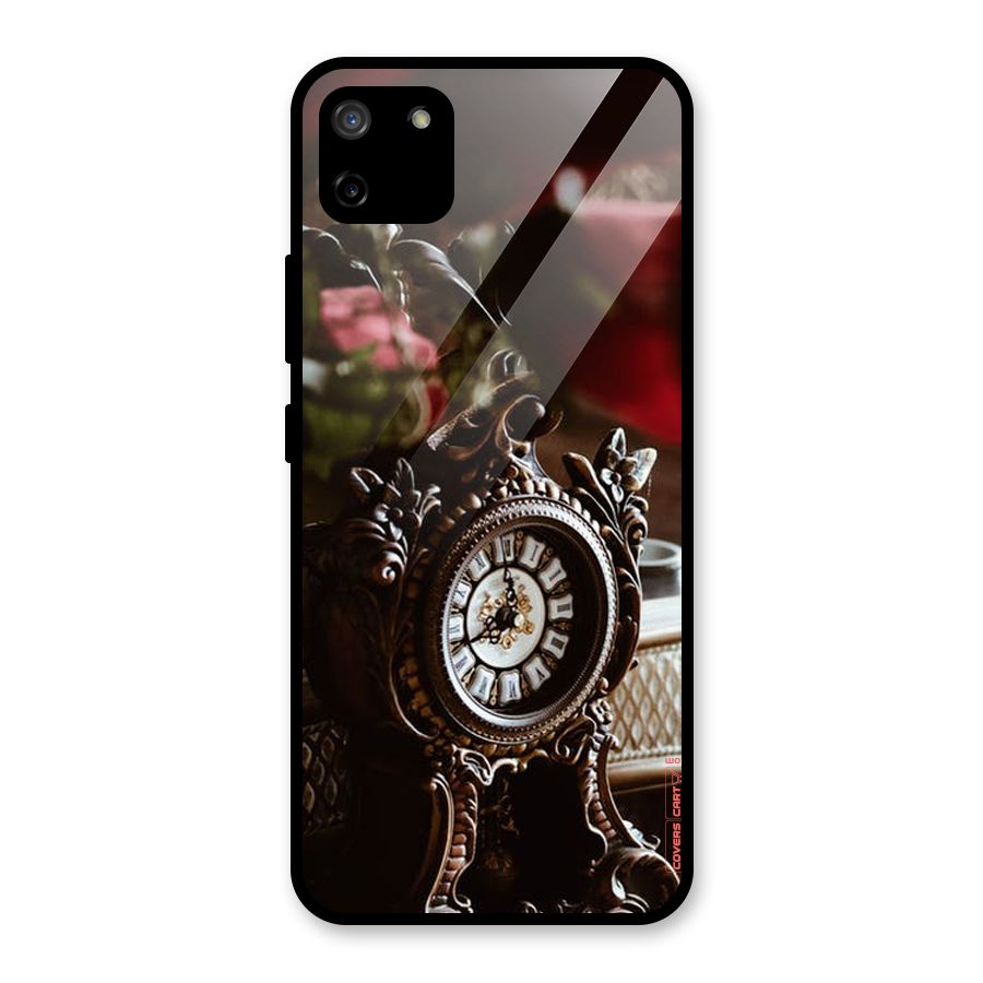 Ancient Clock Glass Back Case for Realme C11