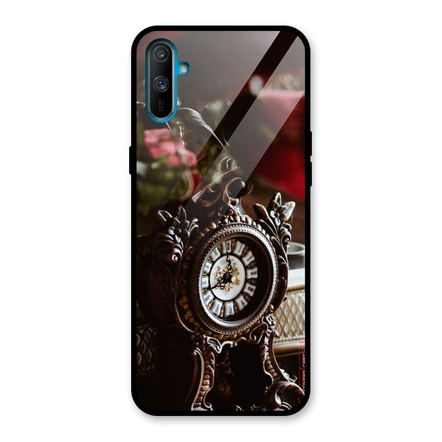 Ancient Clock Glass Back Case for Realme C3